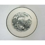 An interesting group of five Joseph’s First & Second Dream plates, Staffordshire, 19th century,