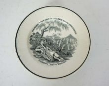 An interesting group of five Joseph’s First & Second Dream plates, Staffordshire, 19th century,