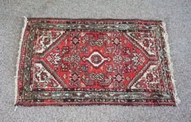 Four small Tekke type decorative rugs, 20th century (4)