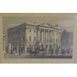 Fourteen assorted small pictures, including engravings of London (14)