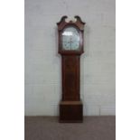 A Scottish late Georgian eight day mahogany longcase clock, signed Alex. Nimmo, Kirkcaldy, in a case