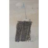 John Gardiner Crawford, RBA, RI, RSW, Scottish (1941-), 'Frozen Marker', Watercolour, inscribed