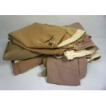 Seven assorted pairs of Ladies hunting breeches, including a Husky padded pair, and a pair by