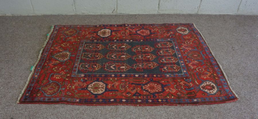 Three rugs, including a Caucasian wool runner, modern, 310cm x 84cm (3) - Image 5 of 11