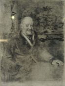 Andrew Geddes, Scottish (1783-1844), Portrait of Colonel Molesworth Phillips (1755-1832), a rare and