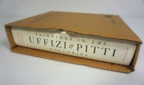 Two large folio collectors edition art books, including Paintings in the Uffizi & PittI, Mina