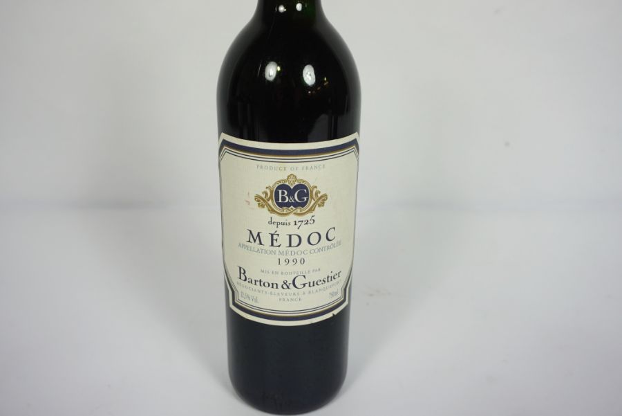 Wine: six assorted bottles of red wine, including Medoc 1990 (6) - Image 8 of 14