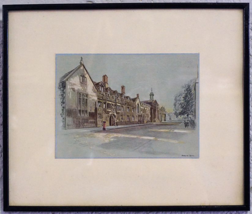 A collection of assorted decorative prints, including a view of Traquair House (14) - Image 9 of 12
