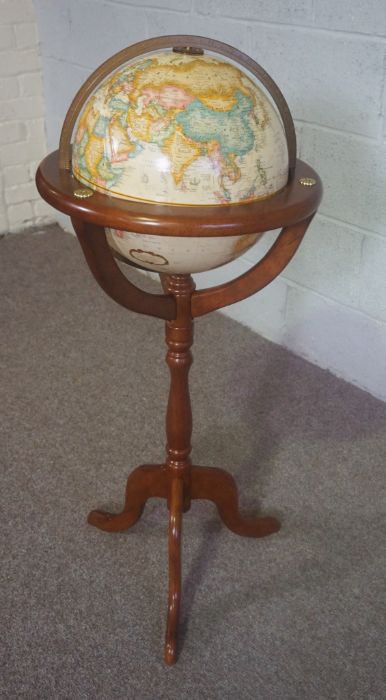 A pair of modern ‘Replogle’ World Map Series 12 inch terrestrial globes, on library stands, 100cm - Image 4 of 8