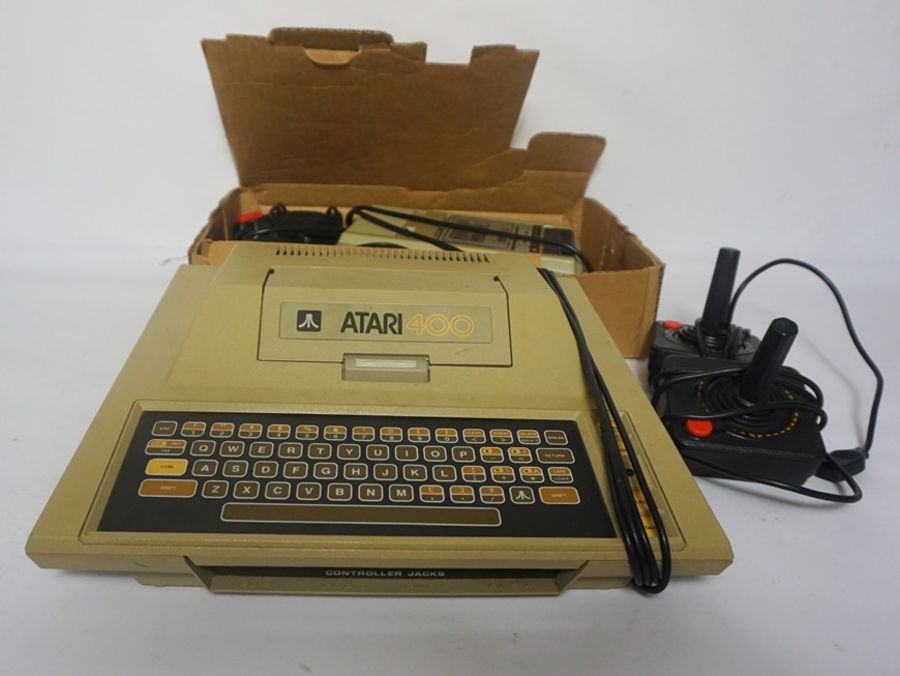 A large assortment of computer games, consoles and related, including a boxed Atari 400 computer, - Image 7 of 9