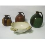 A quantity of assorted ceramics, including three graduated Studio pottery jugs etc (a lot)
