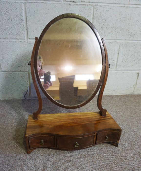 A Victorian mahogany bar backed dining chair, together with two foot stools and a mahogany - Image 8 of 9