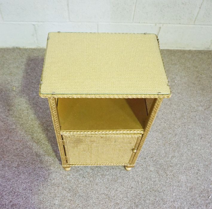 Four small occasional tables including a nest of tables and a gold painted bedside cabinet (5) - Image 3 of 11