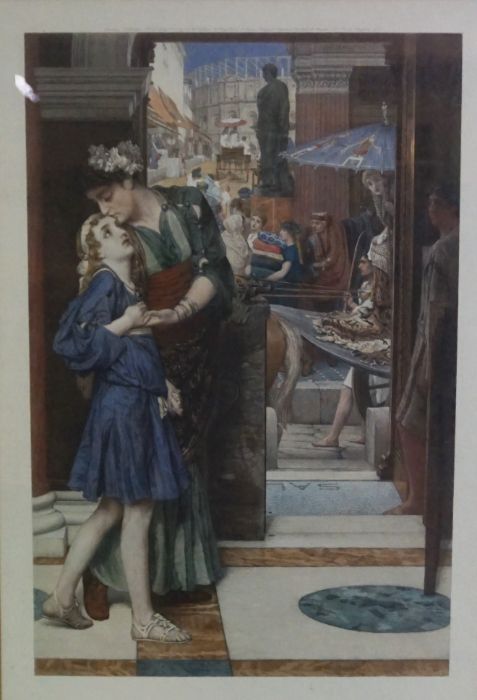 After Lawrence Alma-Tadema (1836-1912),  The Departure,  published Lefevre 1884, after the 1880 - Image 18 of 22