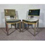 Royal Interest: A pair of Queen Elizabeth II Coronation chairs, the property of a Viscount and