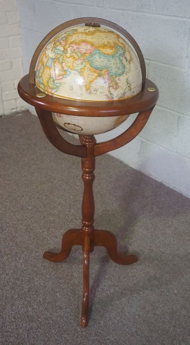 A pair of modern ‘Replogle’ World Map Series 12 inch terrestrial globes, on library stands, 100cm - Image 8 of 8