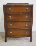 Two Edwardian dressing chests; together with a vintage chest of drawers (3)