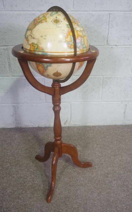 A pair of modern ‘Replogle’ World Map Series 12 inch terrestrial globes, on library stands, 100cm - Image 2 of 8