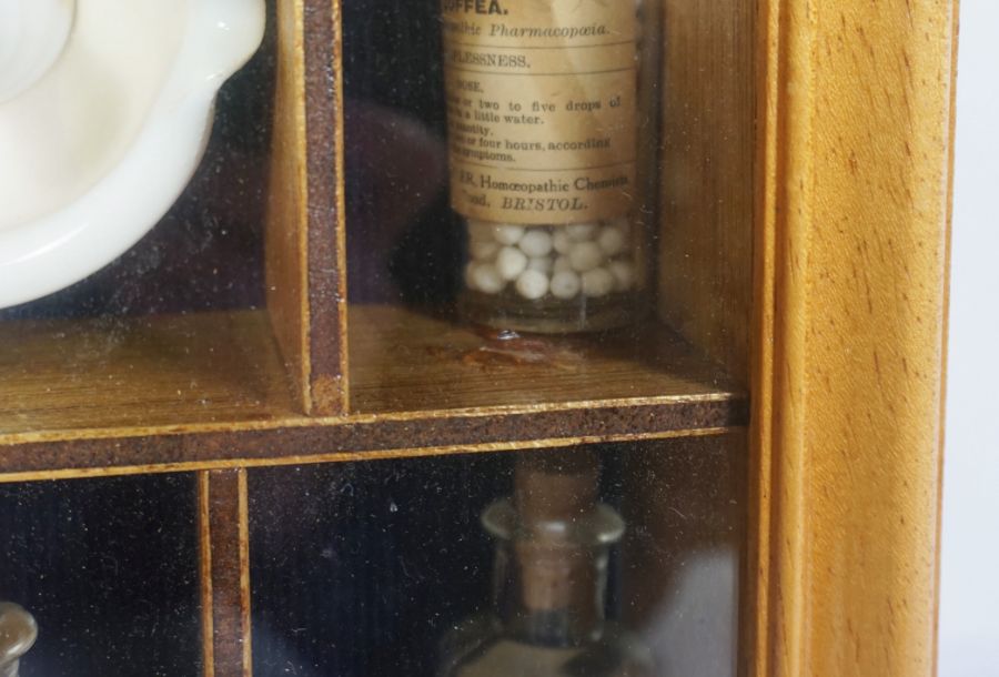 A Victorian walnut stationary box, with arrangement of drawers and compartments, 32cm high, 33cm - Image 6 of 7