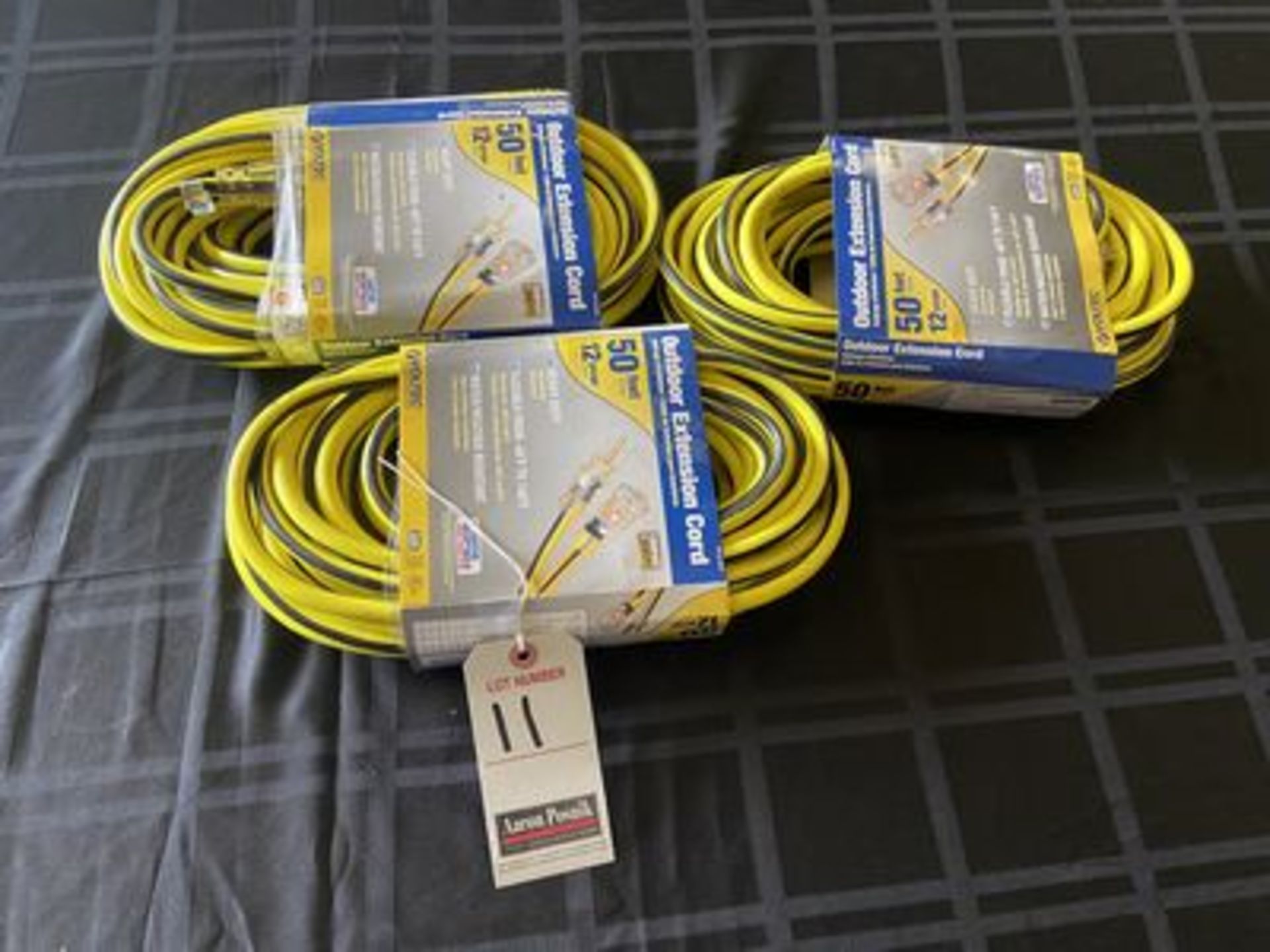 VOLTEC 50' OUTDOOR EXT. CORDS, (NEW)