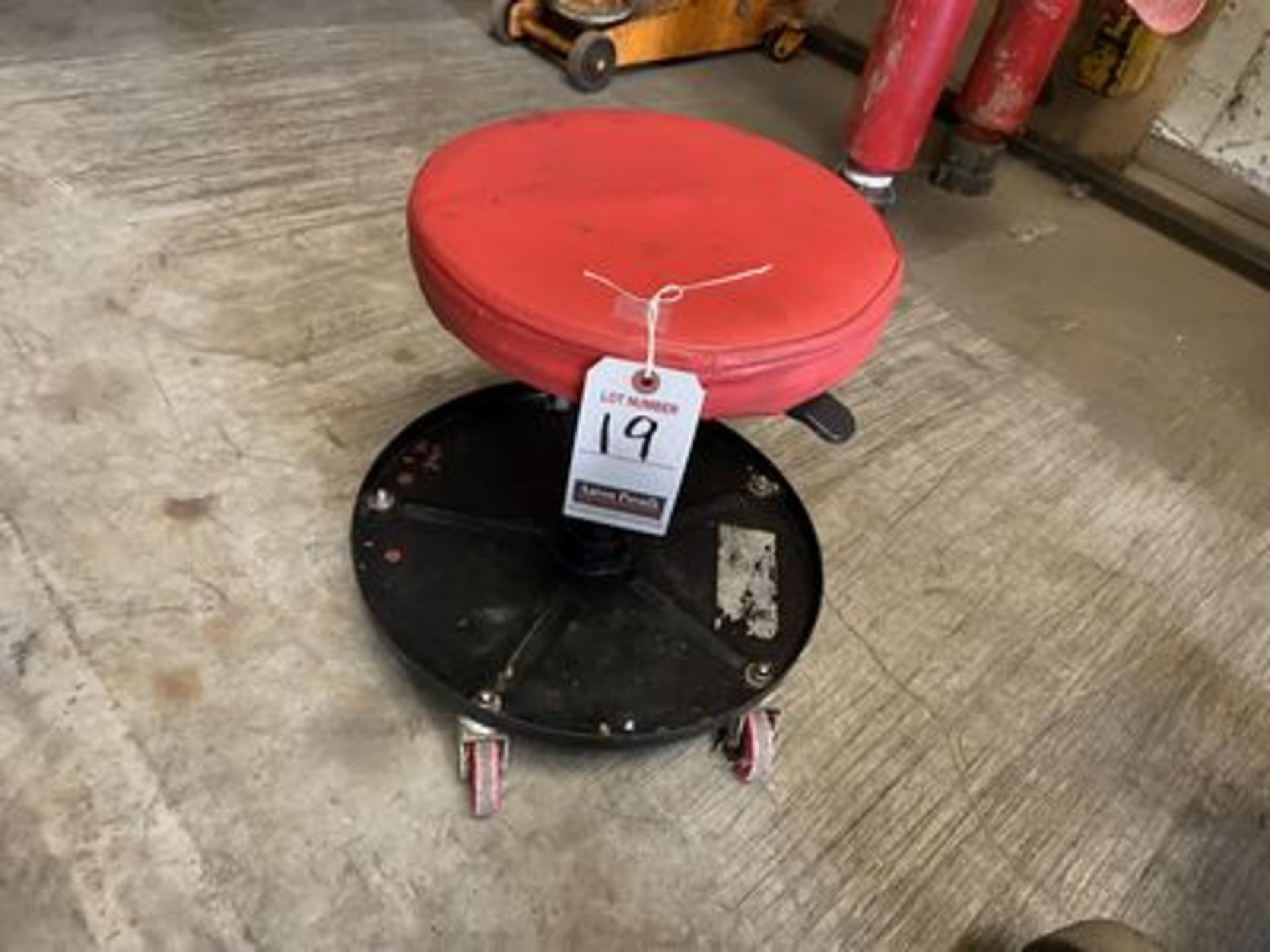 PITTSBURGH PORT. UPH. MECHANIC'S STOOL