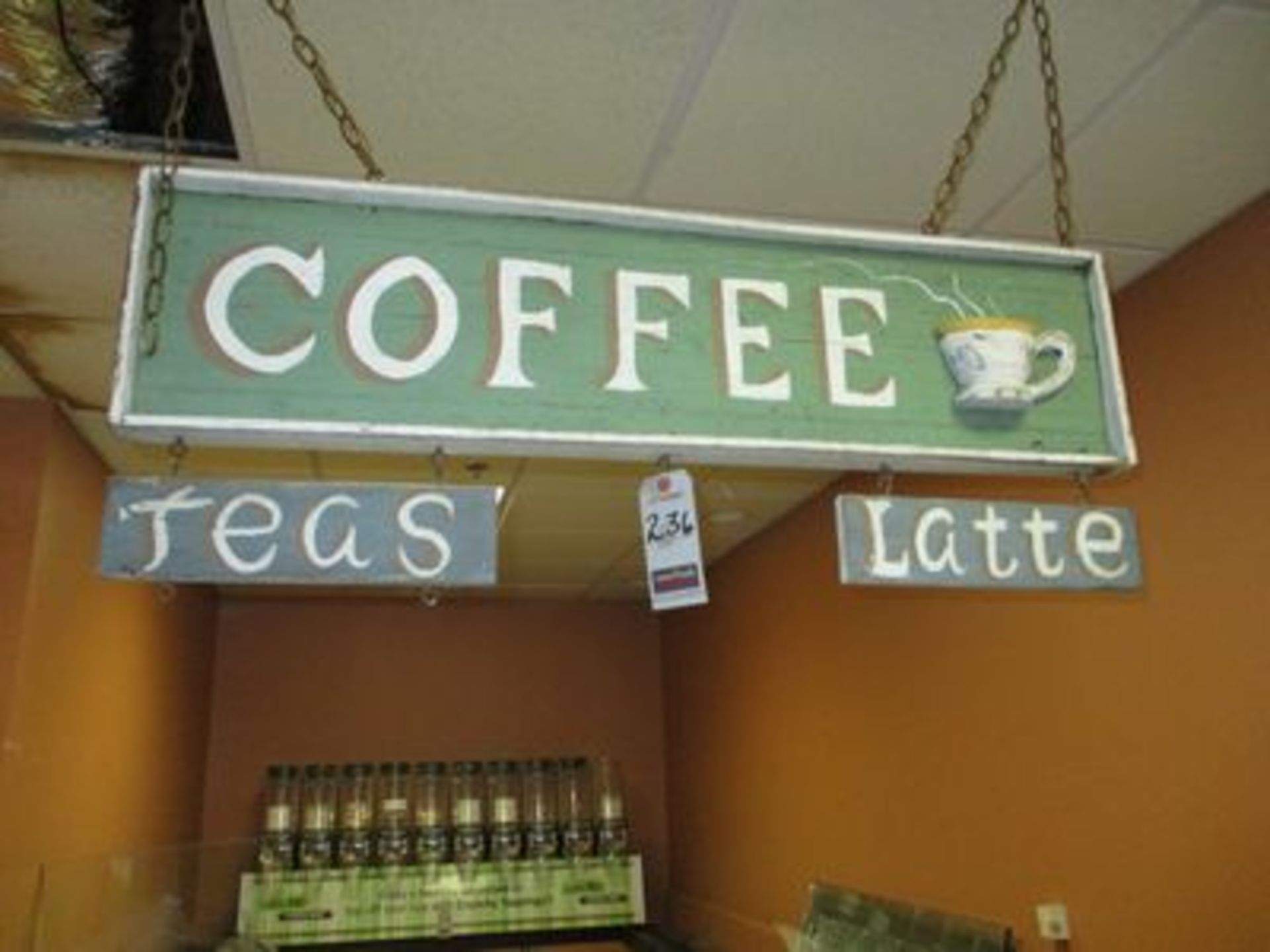 3' WOOD "COFFEE" SIGN