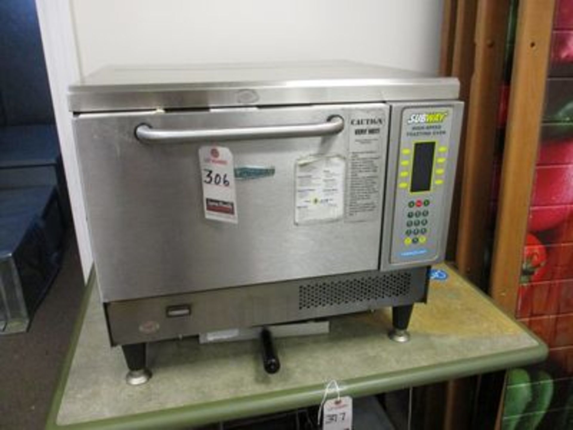 TURBO CHEF 1D S.S. ELEC. CONVECTION OVEN, M/N NGC