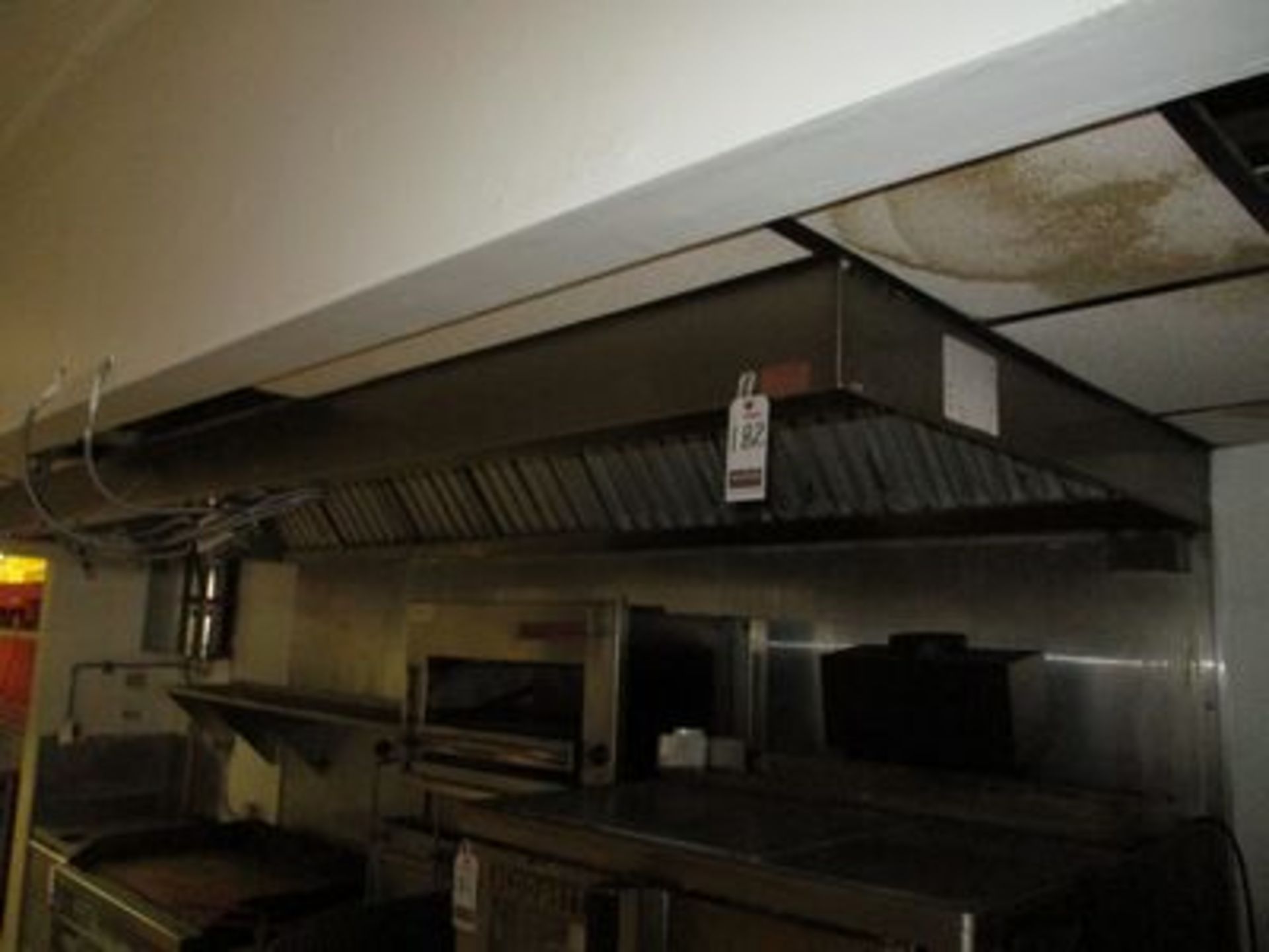 12' S.S. EXHAUST HOOD W/ ANSUL SYSTEM
