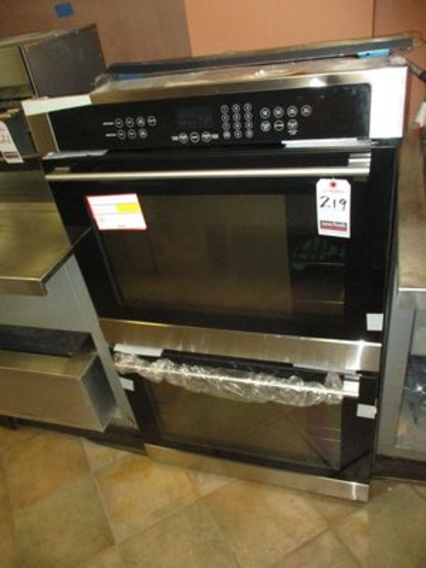 NUTID 30" S.S. ELEC. DOUBLE OVEN, WALL TYPE