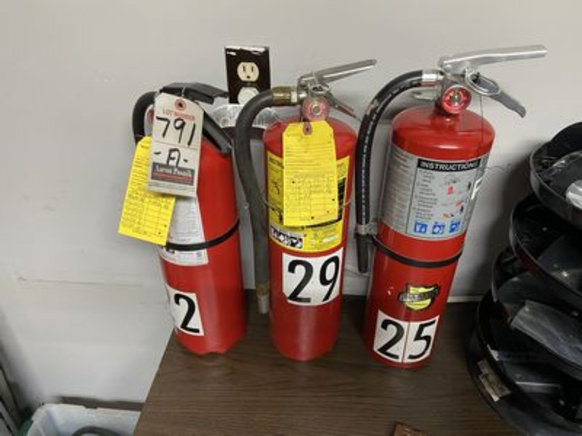 FIRE EXTINGUISHERS