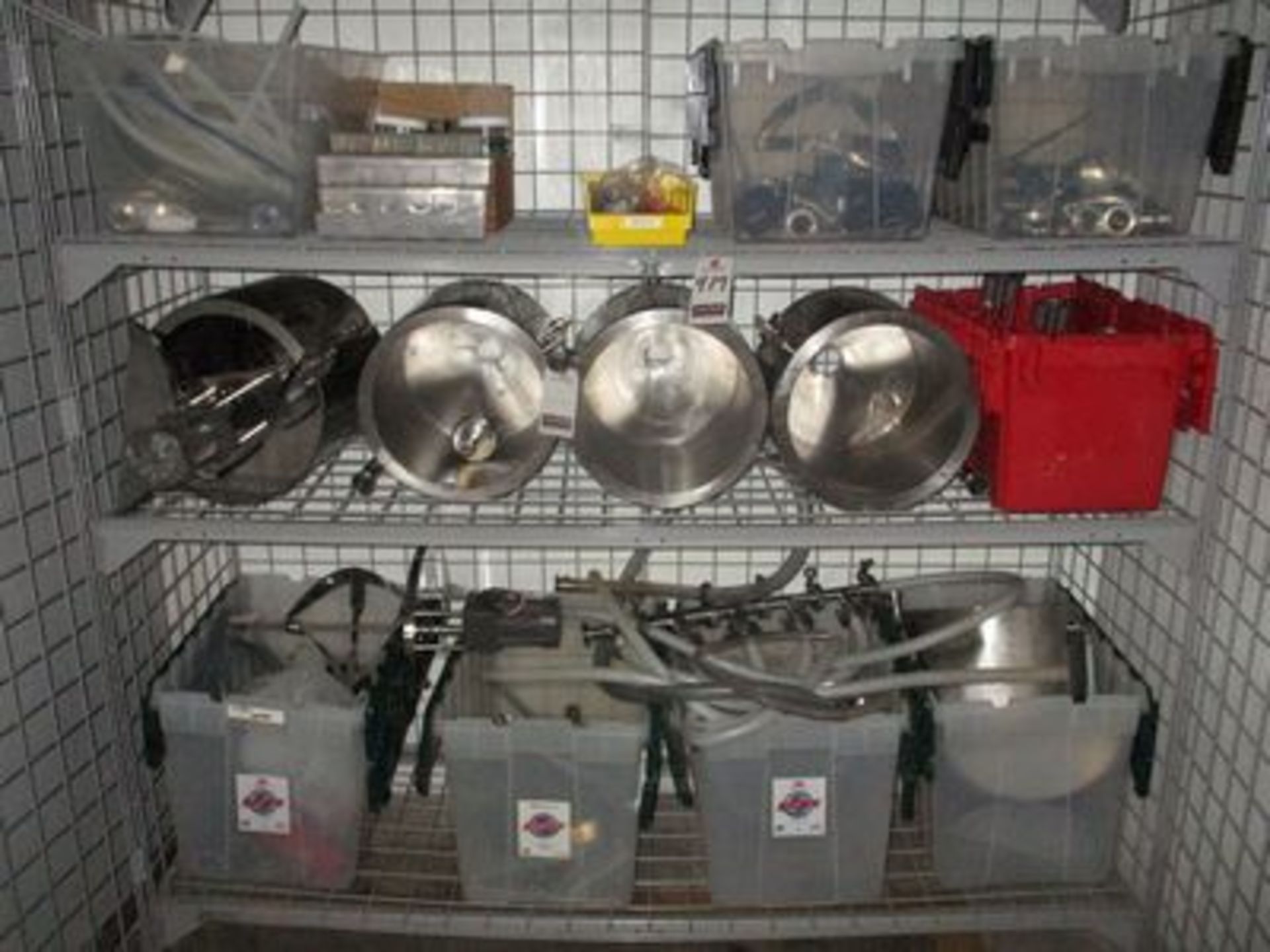 LOT OF ASS'T S.S. SACHET FILLER/SEALER PARTS & ACCESSORIES