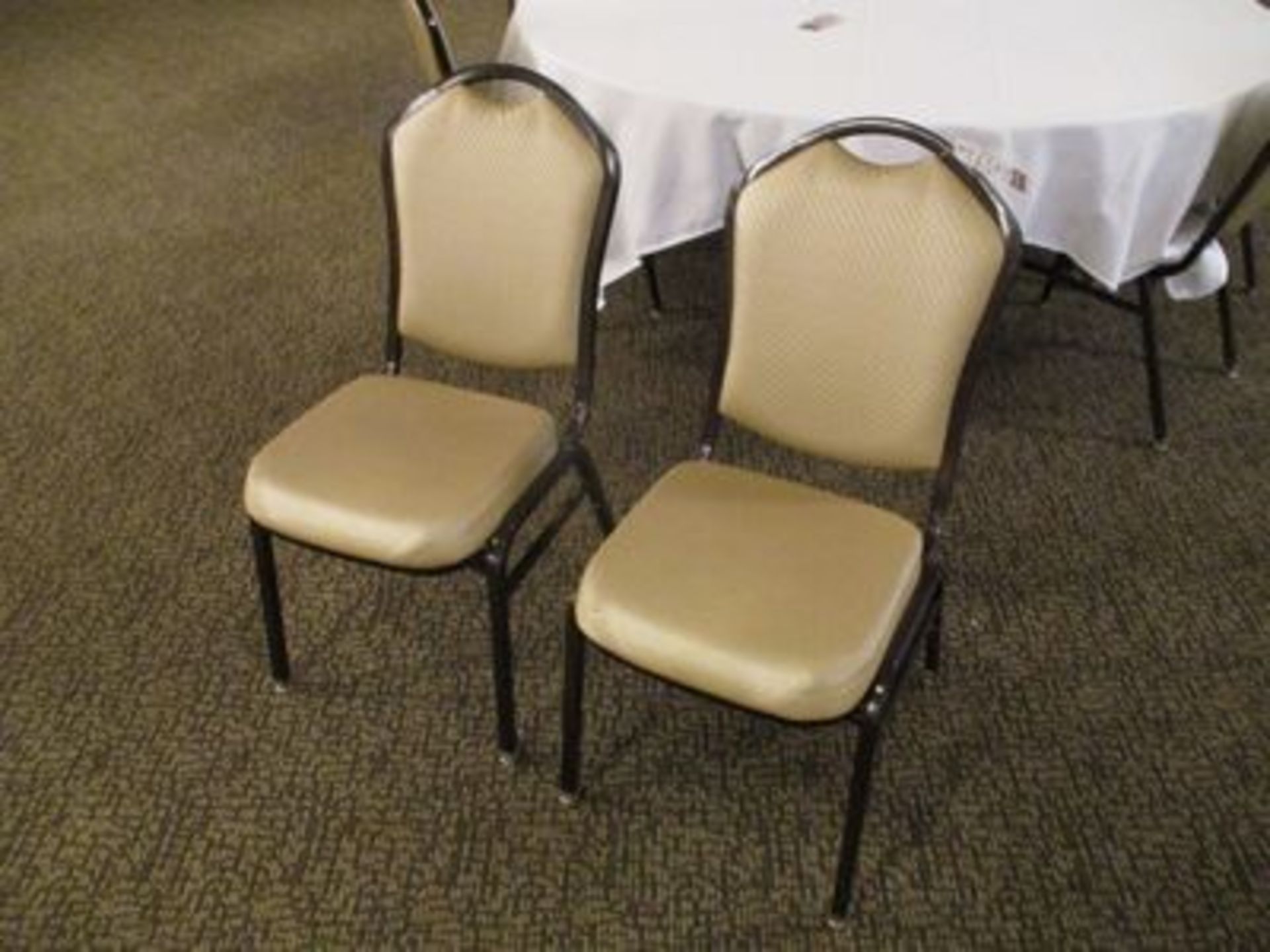 PRINCE UPH. & METAL STACK CHAIRS
