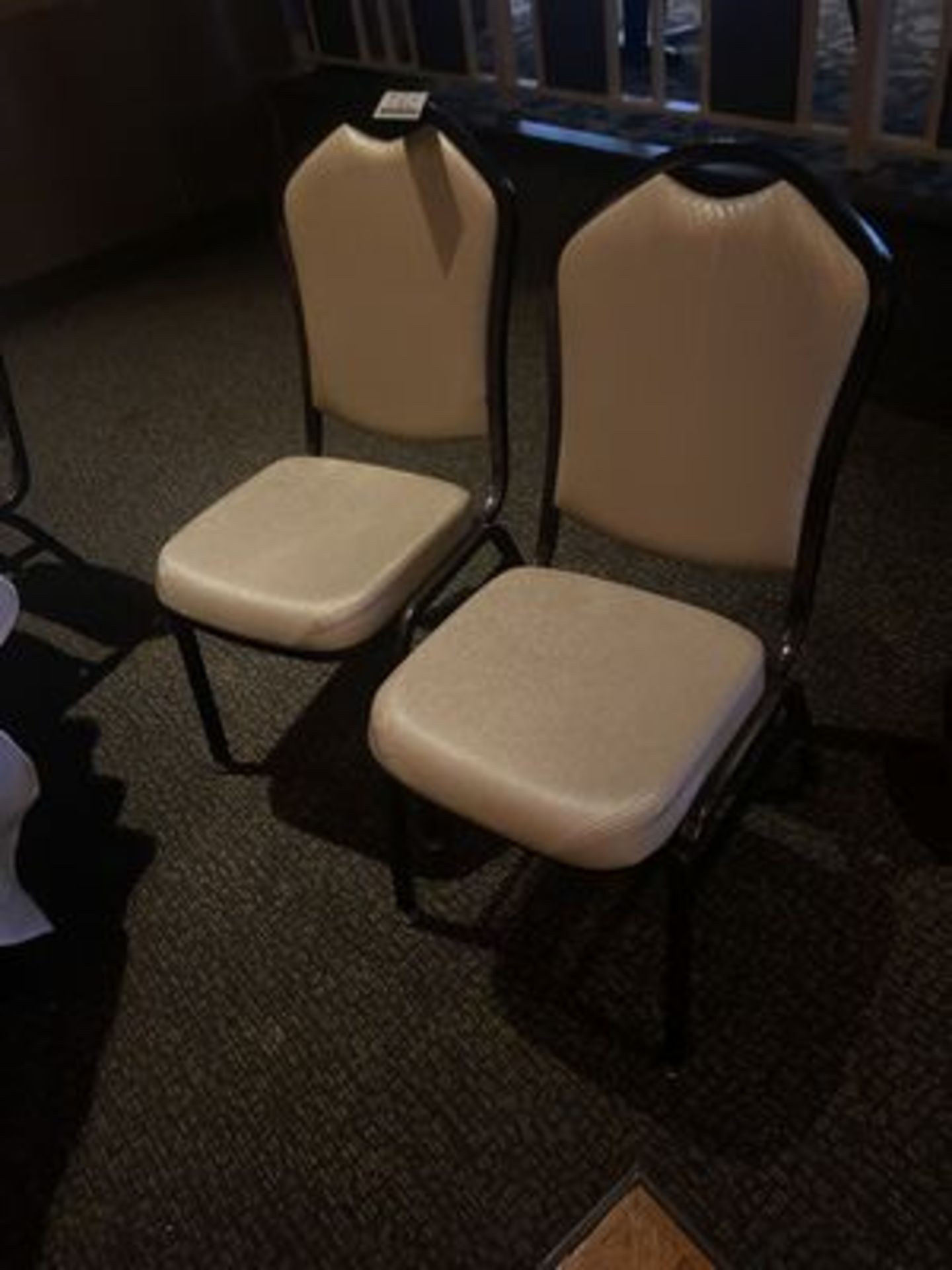 PRINCE UPH. & MET. STACK CHAIRS