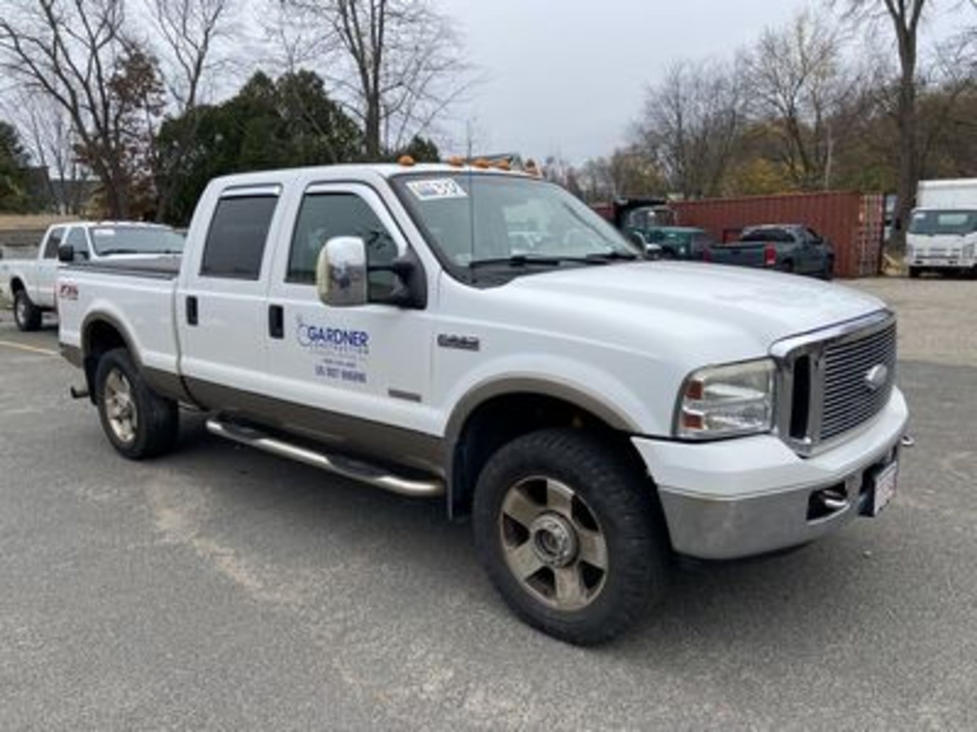 2006 FORD F240 LARIET SUPER DUTY PICKUP TRUCK, FX4 OFF ROAD, CREW CAB, POWER STROKE TURBO DIESEL, - Image 2 of 2