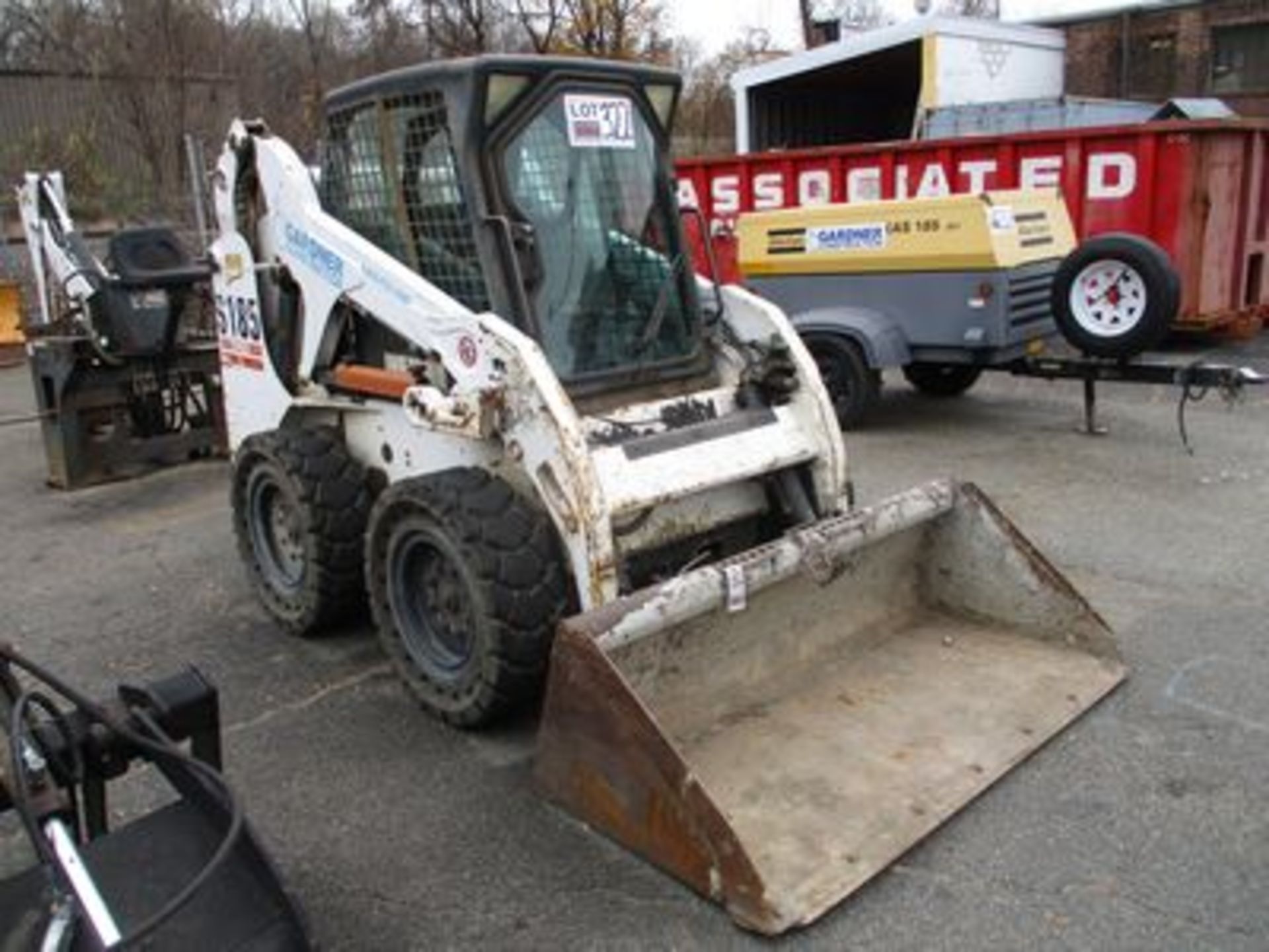 BOBCAT S185 TURBO COMPACT SKID STEER LOADER, ID#519031917, (4280 HRS.) - Image 2 of 2