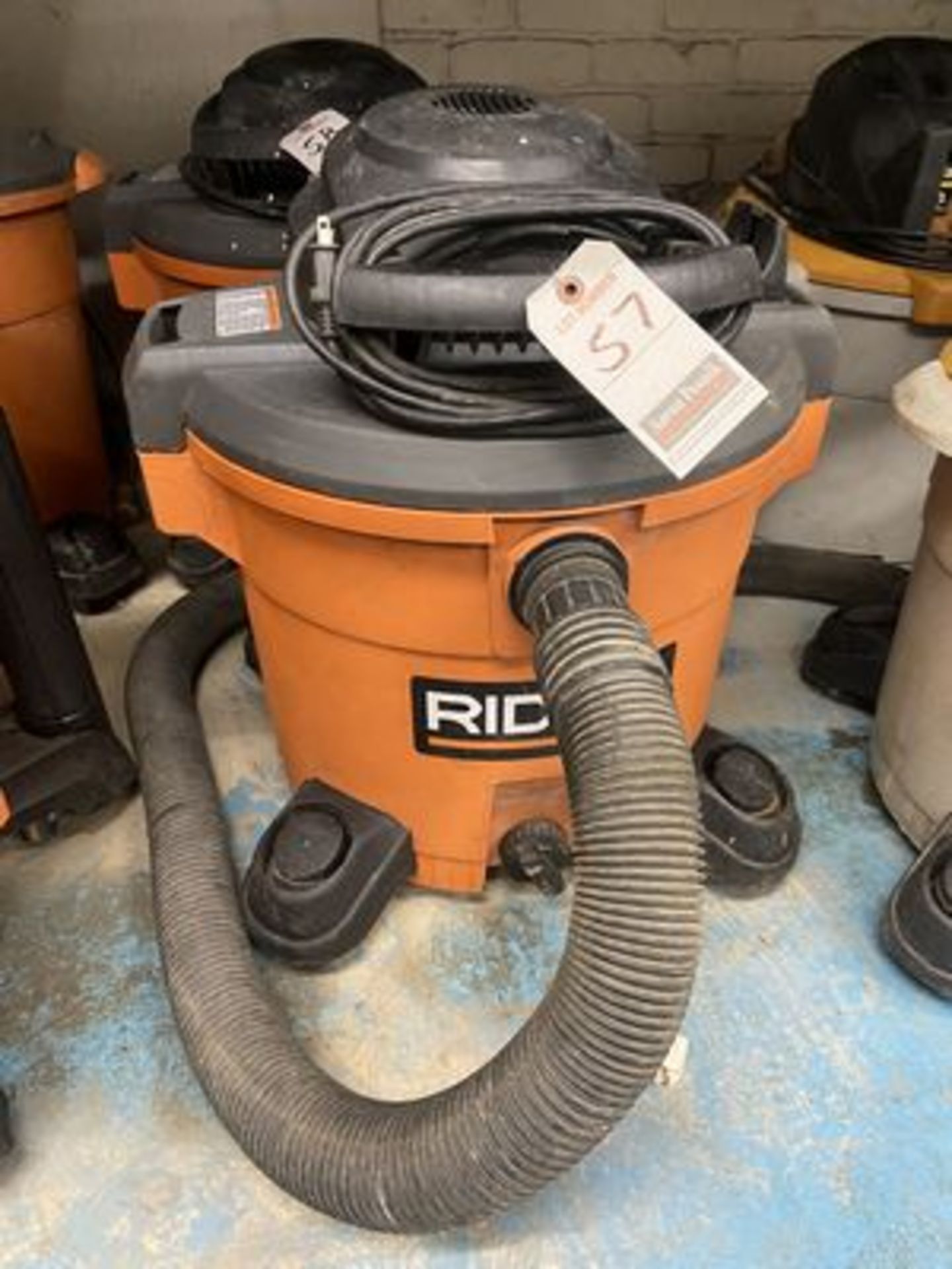 RIDGID PORT. WET/DRY VAC.