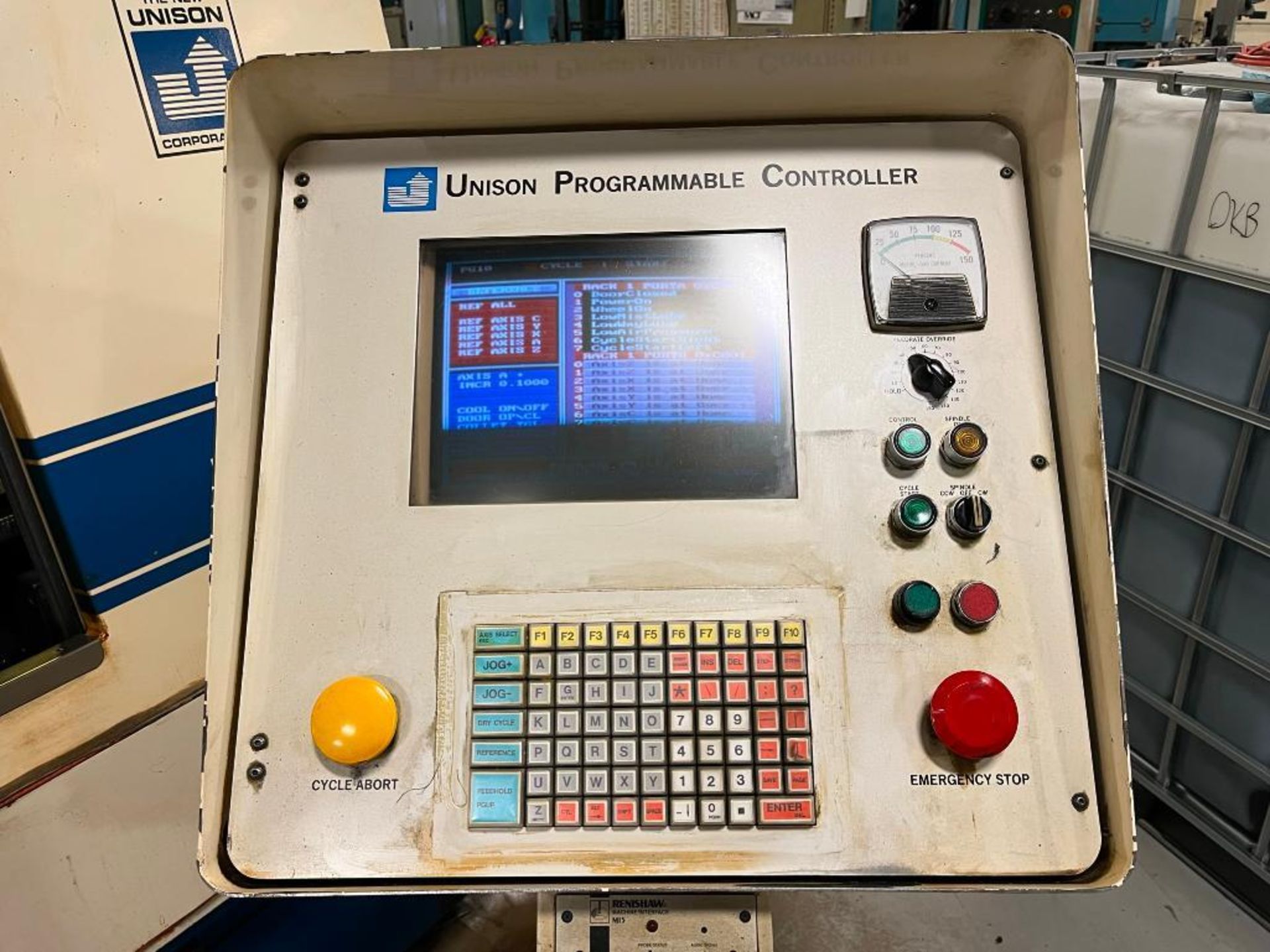 Unison Model 4,000 CNC Super Truflut Tool & Cutter Grinder, S/N 502, Unison Programmable Control - Image 2 of 4