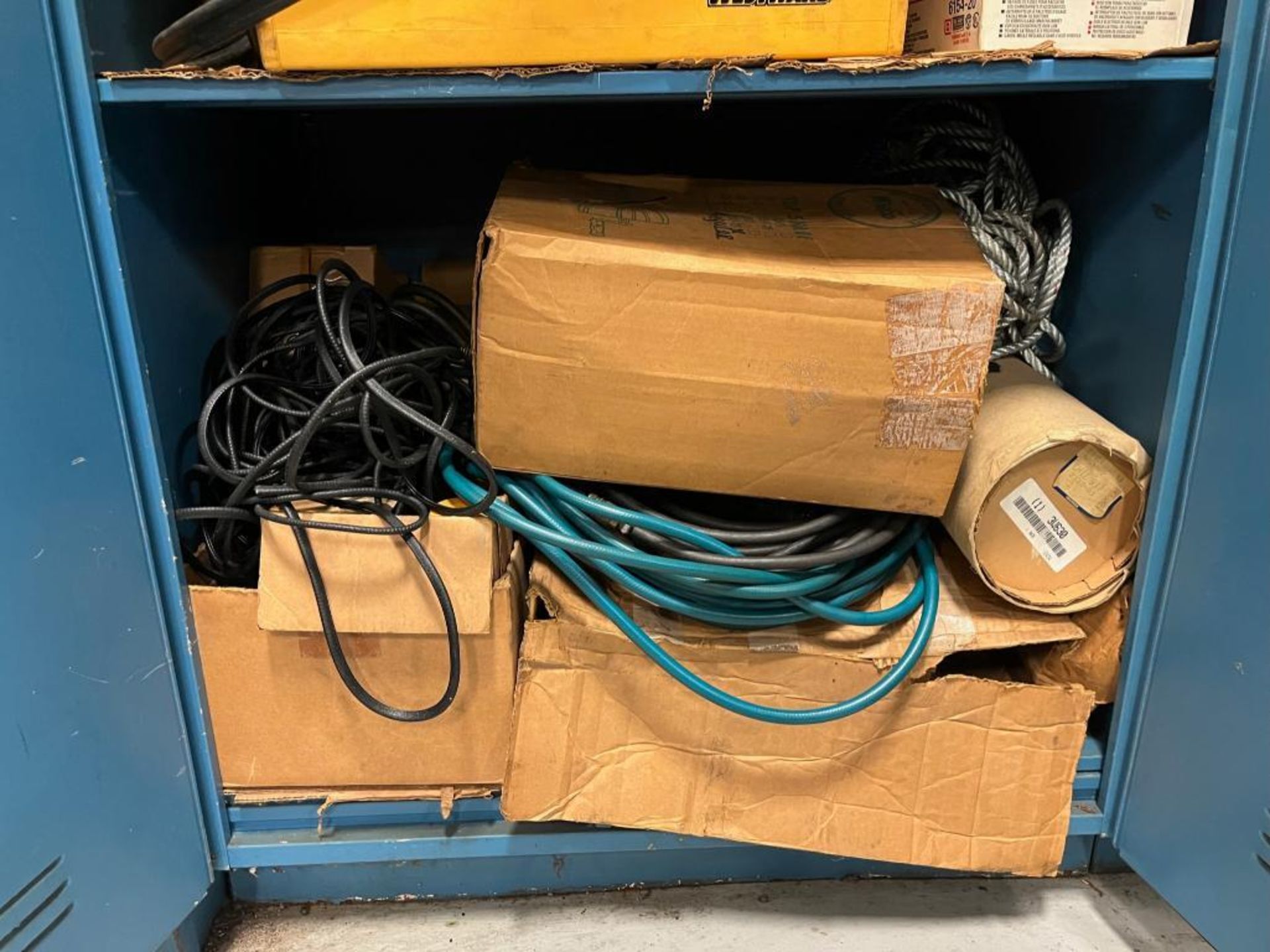 Lot: (3) Metal Cabinets with Assorted Contents including Hand Tools, Assorted Parts, Material, and M - Image 7 of 17