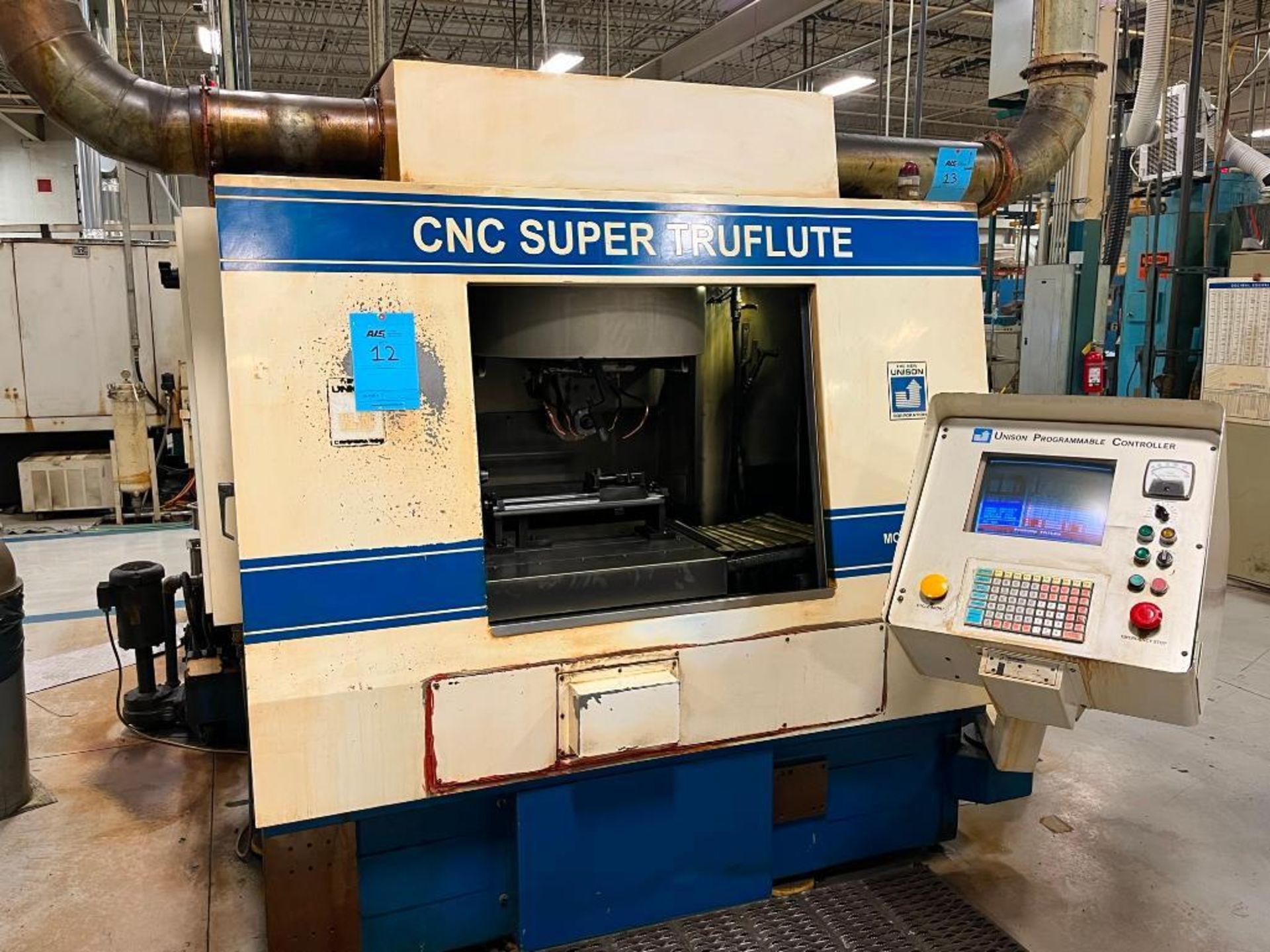 Unison Model 4,000 CNC Super Truflut Tool & Cutter Grinder, S/N 502, Unison Programmable Control