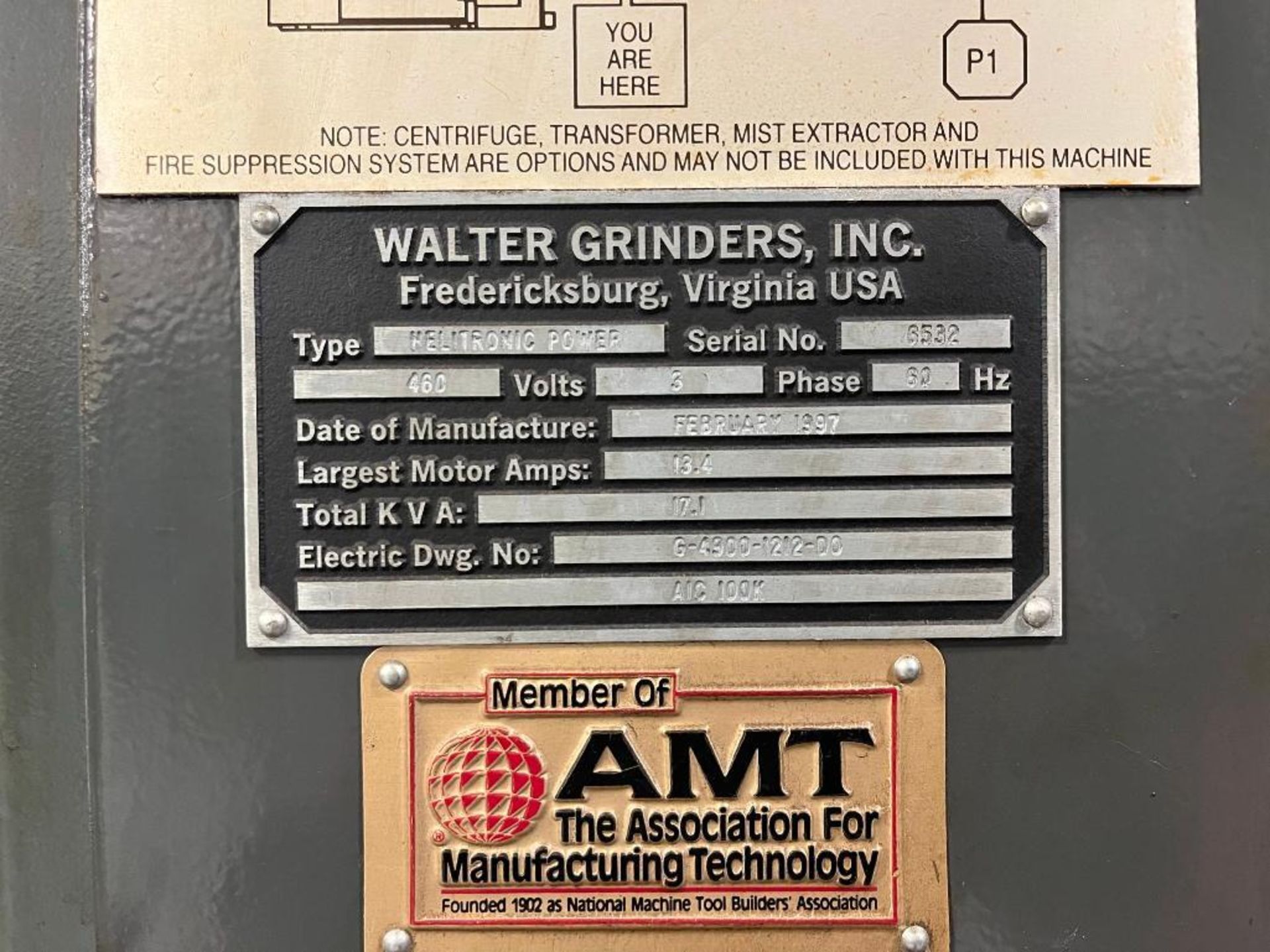 Walter 5-Axis CNC Tool & Cutter Grinder Model Helitronic Power HMC-400, S/N 6532 (1997), HMC-400 CNC - Image 5 of 5