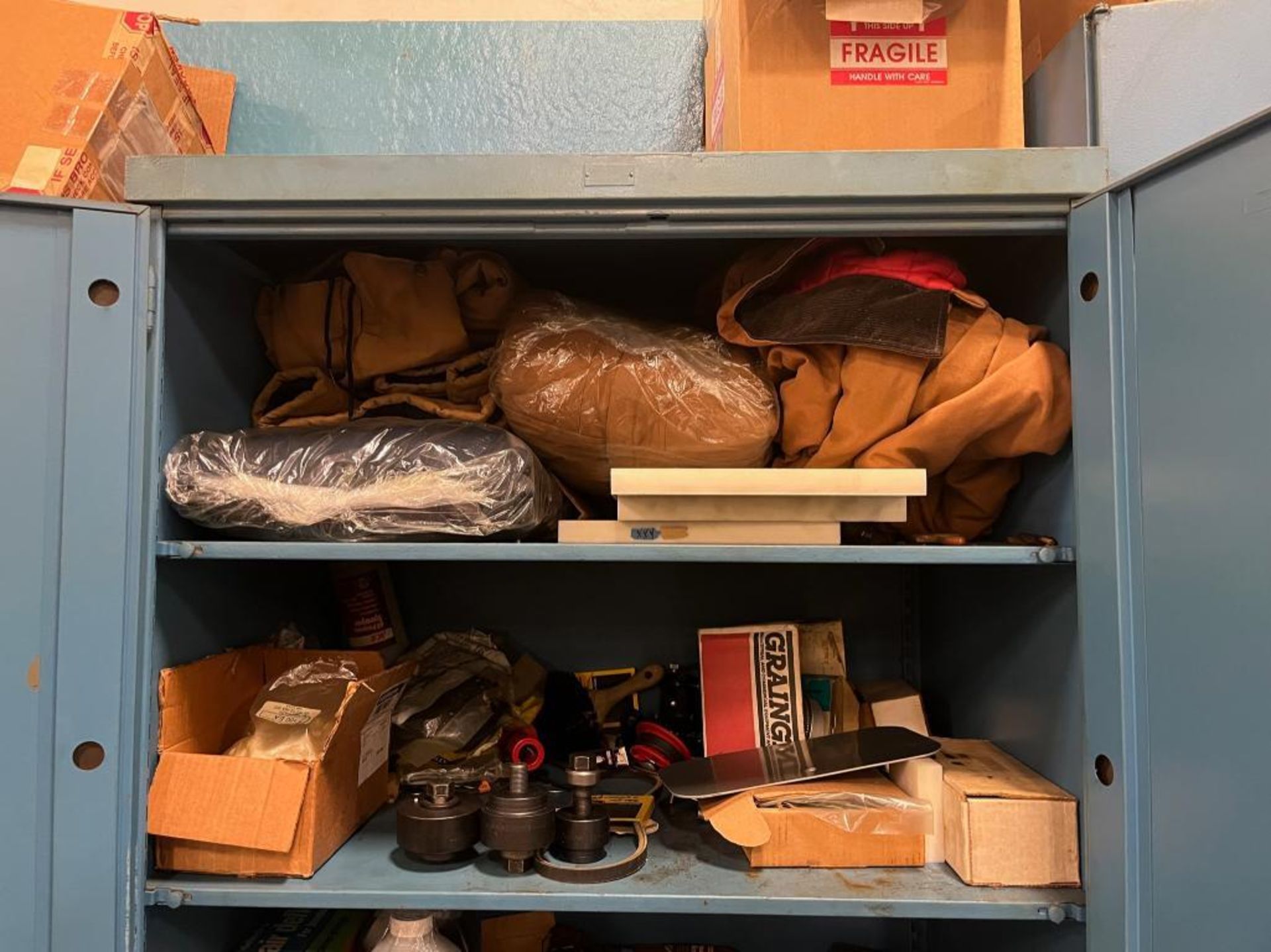 Lot: (3) Metal Cabinets with Assorted Contents including Hand Tools, Assorted Parts, Material, and M - Image 9 of 17