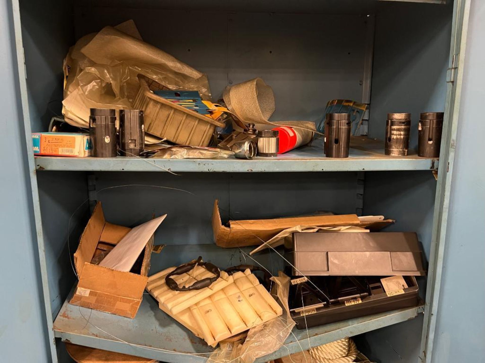 Lot: (3) Metal Cabinets with Assorted Contents including Hand Tools, Assorted Parts, Material, and M - Image 16 of 17