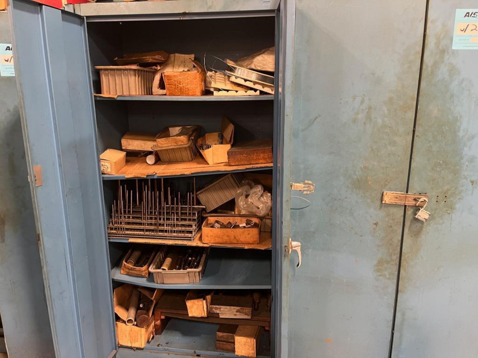 Lot: (3) Metal Cabinets with Assorted Contents including Hand Tools, Assorted Parts, Material, and M - Image 11 of 17