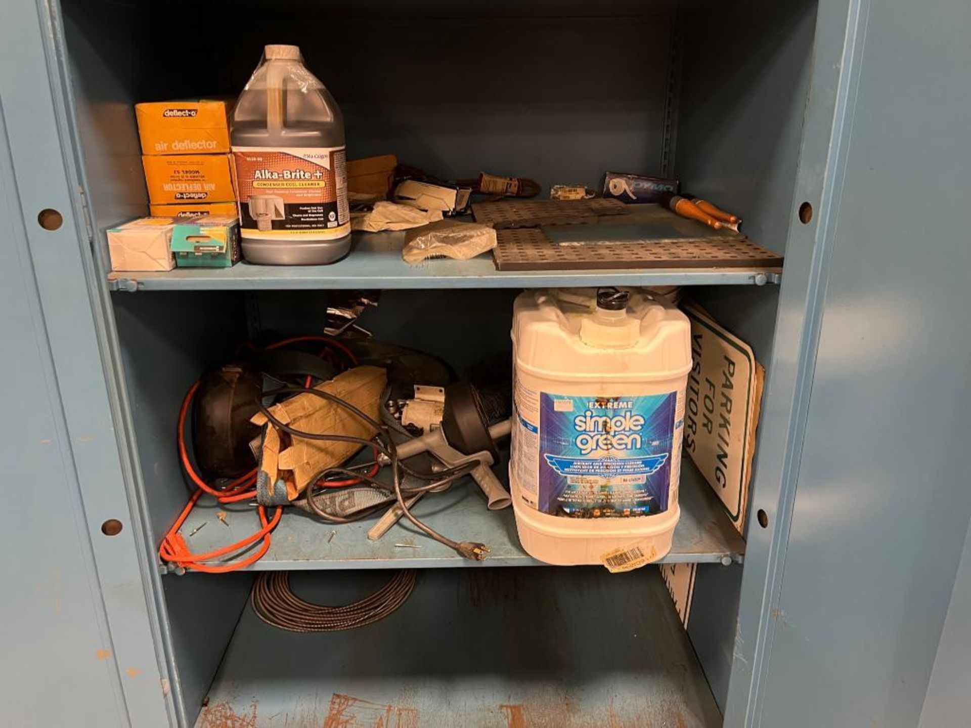 Lot: (3) Metal Cabinets with Assorted Contents including Hand Tools, Assorted Parts, Material, and M - Image 10 of 17