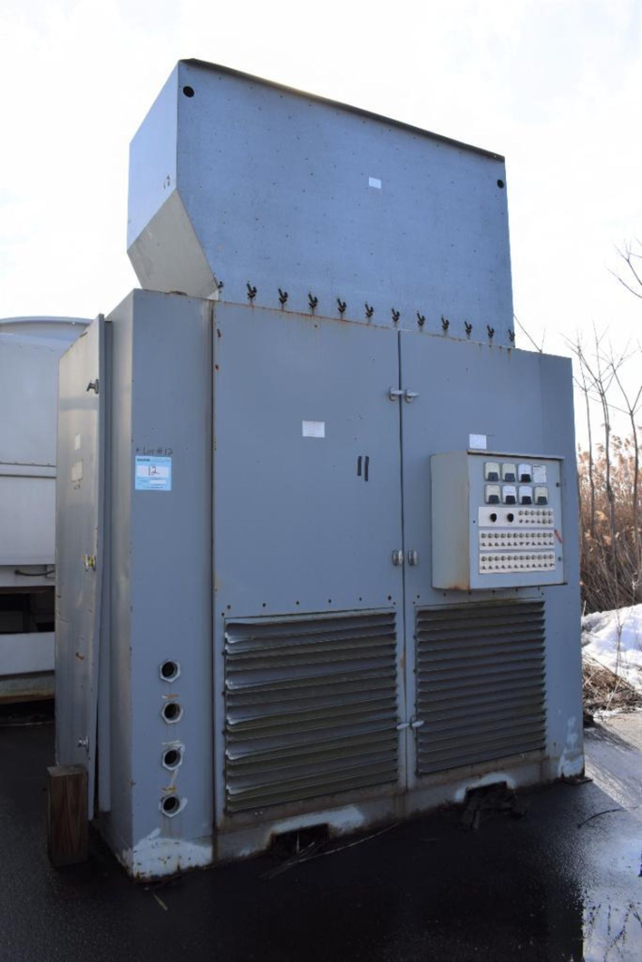 Simplex 1000kw Resistive/Inductive Load Bank, Model Titan, Serial# 15863-94-43. - Image 2 of 9