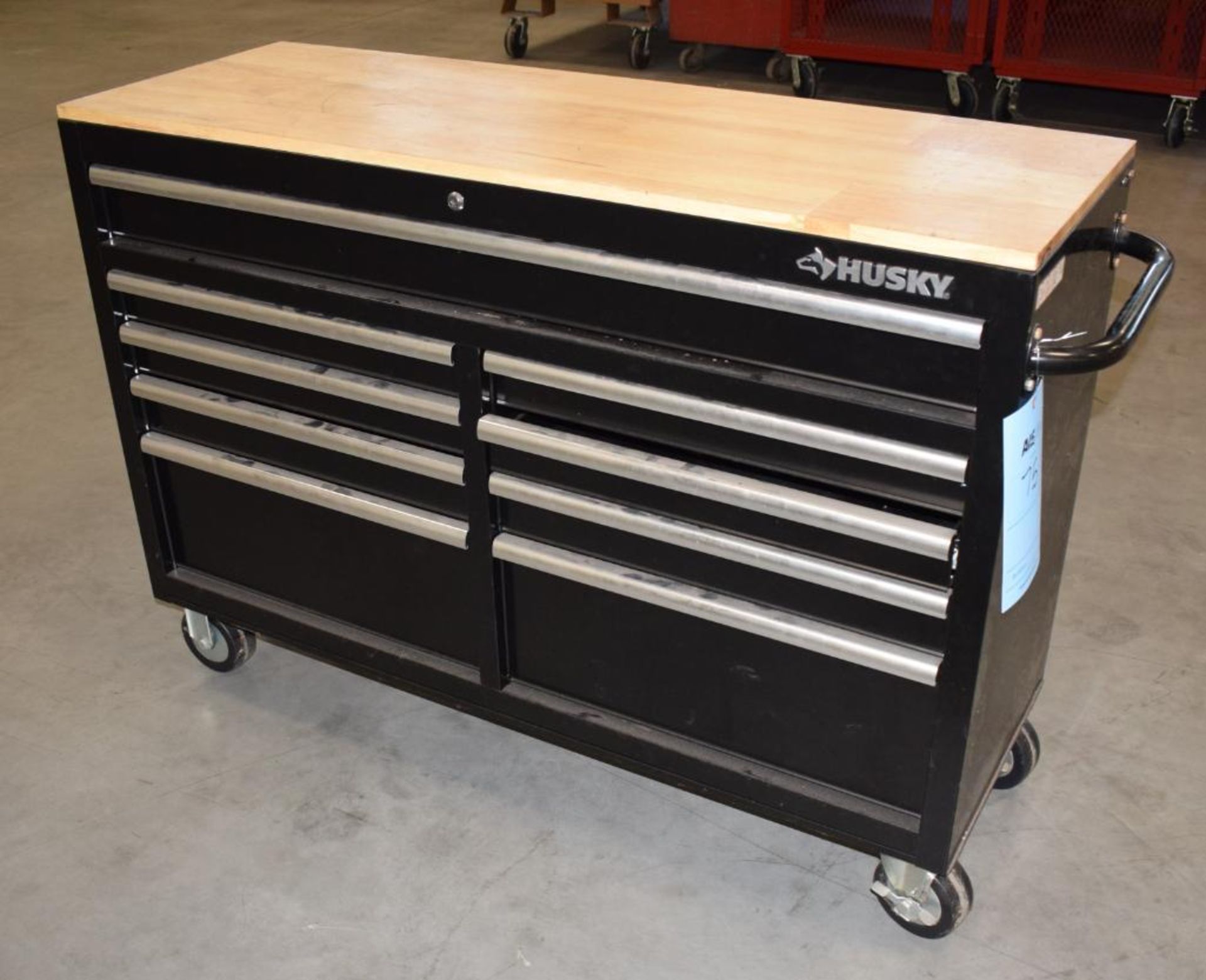 Husky (9) Drawer Rolling Tool Chest.