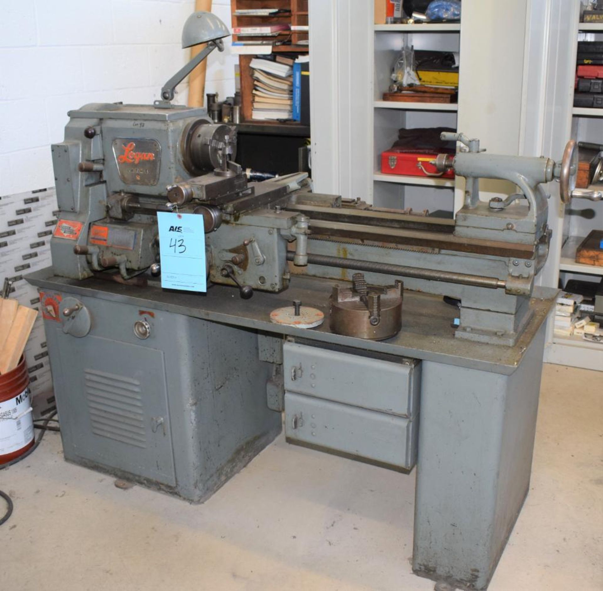 Logan 14" x 30" Engine Lathe, Model 6510H.