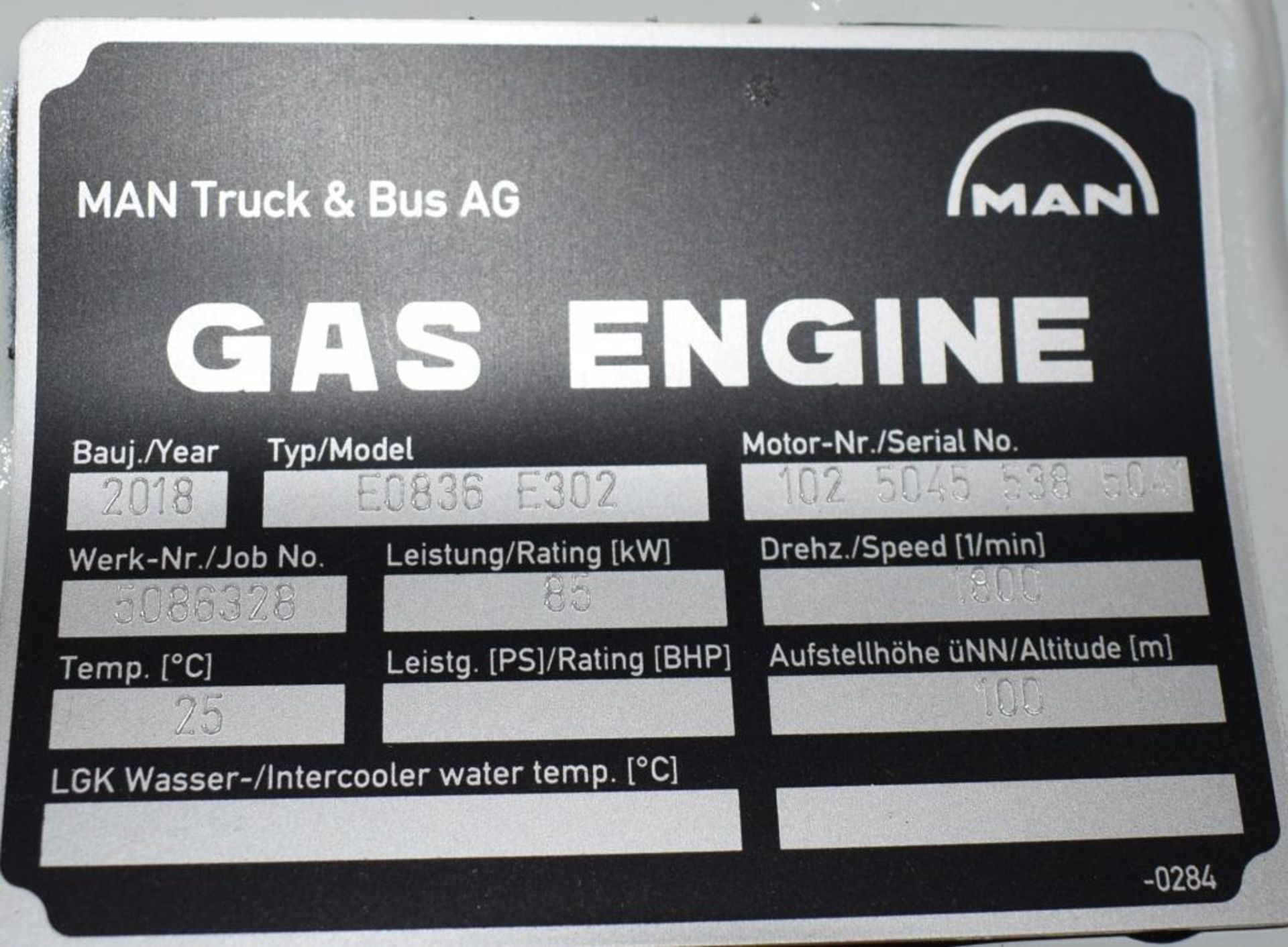 Nearly Complete Combined Heat & Power (Cogeneration/CHP) System. Unused MAN Truck & Bus AG Generator - Image 8 of 29