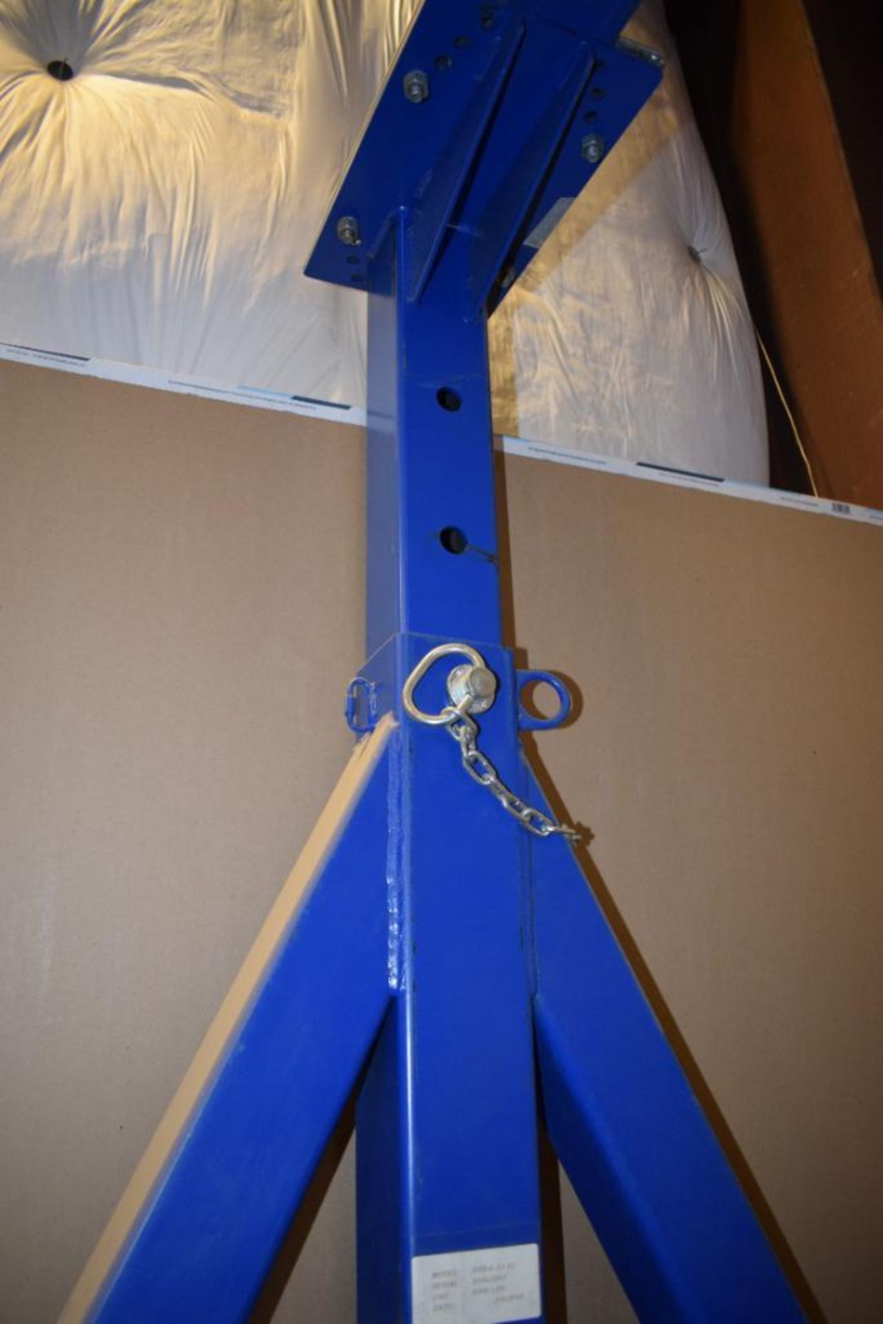 Vestil Adjustable Height Portable Gantry Crane, 6,000 Pound Capacity, Model AHS-6-10-12. Approximate - Image 3 of 4