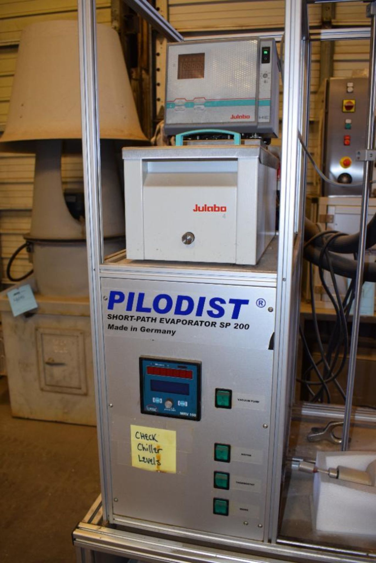 Pilodist Short Path Evaporator, Model SP200. Includes Julabo Cryo-Compact Circulators, IKA Eurostar - Image 5 of 8